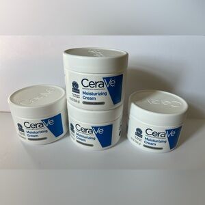 CeraVe Normal to Dry Skin Moisturizing Cream, 12 oz -Lot of 4